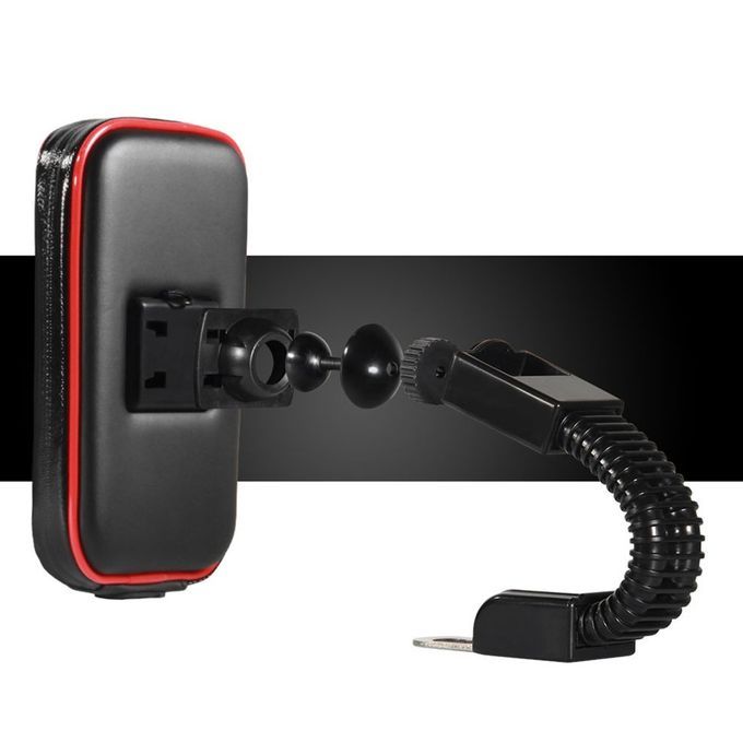 Motor Y Le Bike S Ooter Mobile Phone Holder Bag Stand  Ase For Smartphones-black-XL