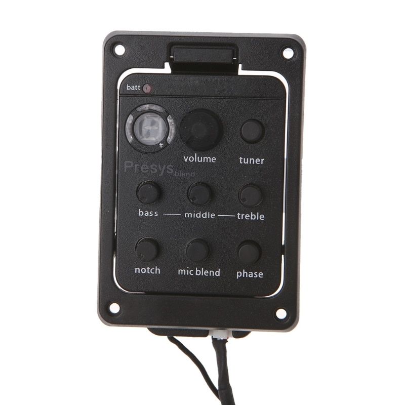 For Presys Blend 301 Acoustic Guitar Pickup Preamp EQ Tuner Piezo Mic Beat #20/1