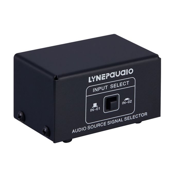 LINEPAUDIO Audio Switcher RCA 2 In 1 Out / 1 In 2 Out A/B