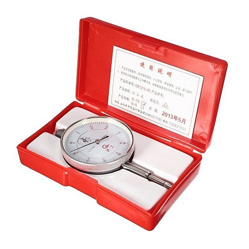 0.01mm Accurancy Dial Test Indicator DTI Guage Clock Gauge Range 0mm To 10mm      (Intl)