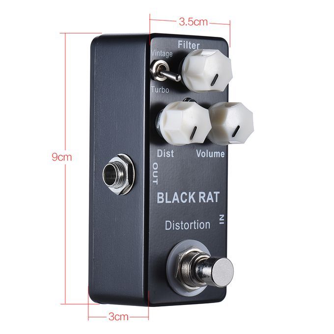 Mini Distortion Guitar Effect Pedal True Bypass