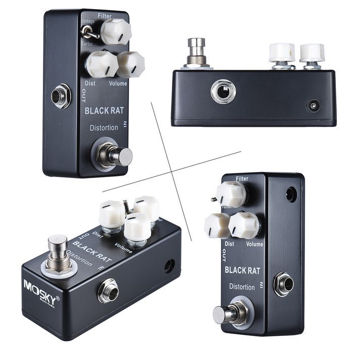 Mini Distortion Guitar Effect Pedal True Bypass