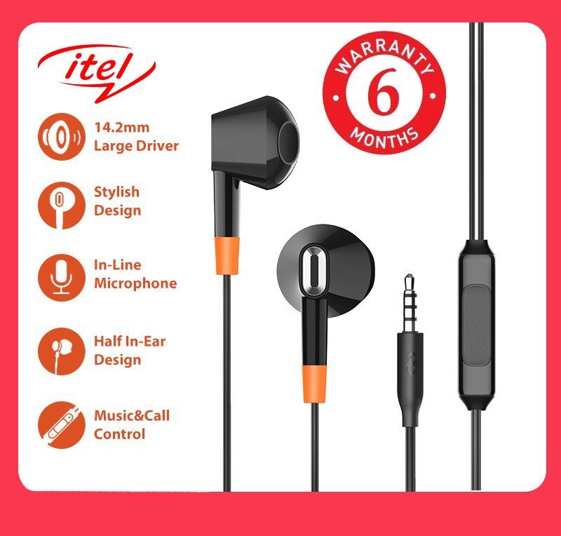 E11 Excellent Stereo Sound With Mic Wired Earphone