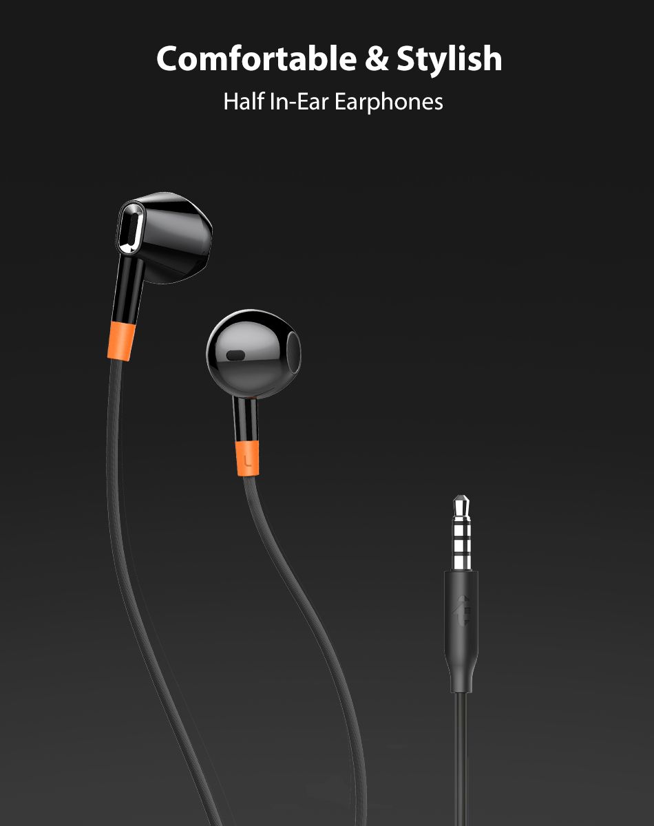 E11 Excellent Stereo Sound With Mic Wired Earphone