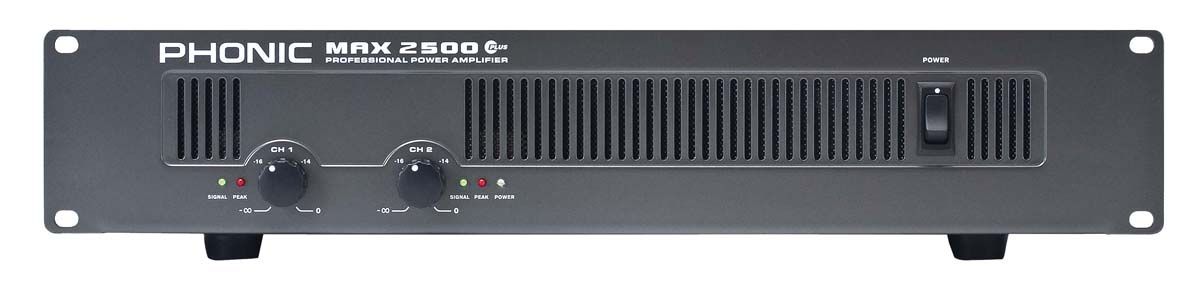 Max-2500 1500watts Plus Professional Power Amplifier