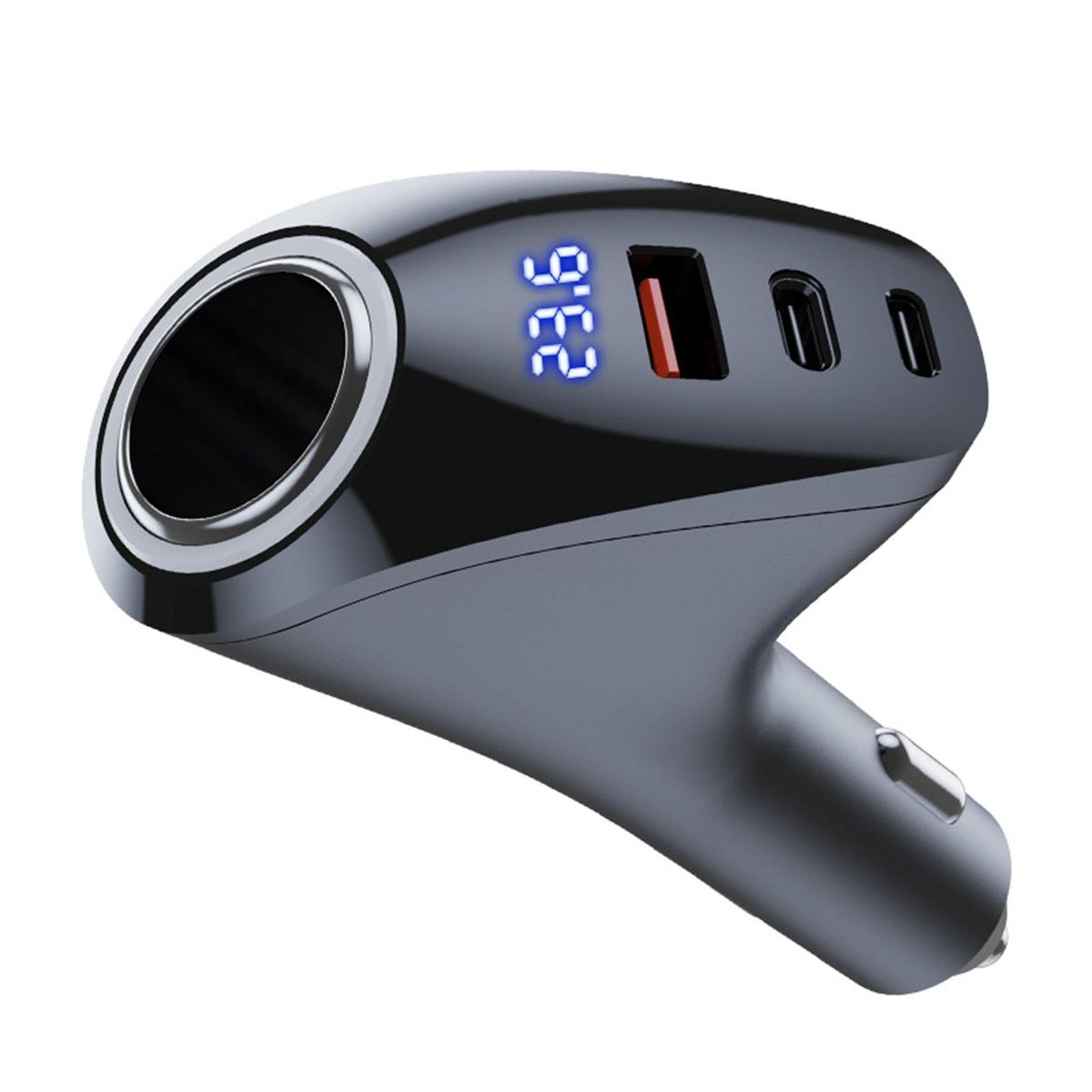Car Charger Adapter Powerdrive Pro 3-in-1 Car Charger Fast Charge