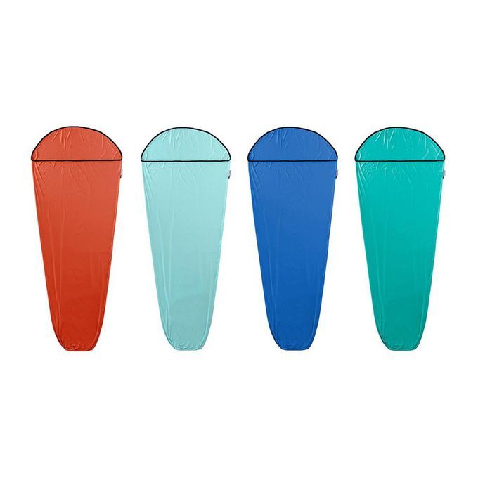 Outdoor Travel High Elasti Ity Sleeping Bag Liner Portable  Arry Sheet-blue-80*200cm