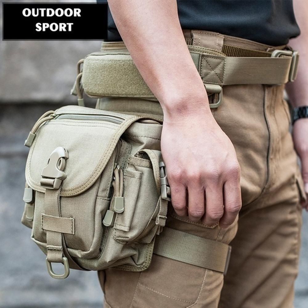 Oxford Pouch Outdoor Military Leg Waterproof Waist 800D Bag