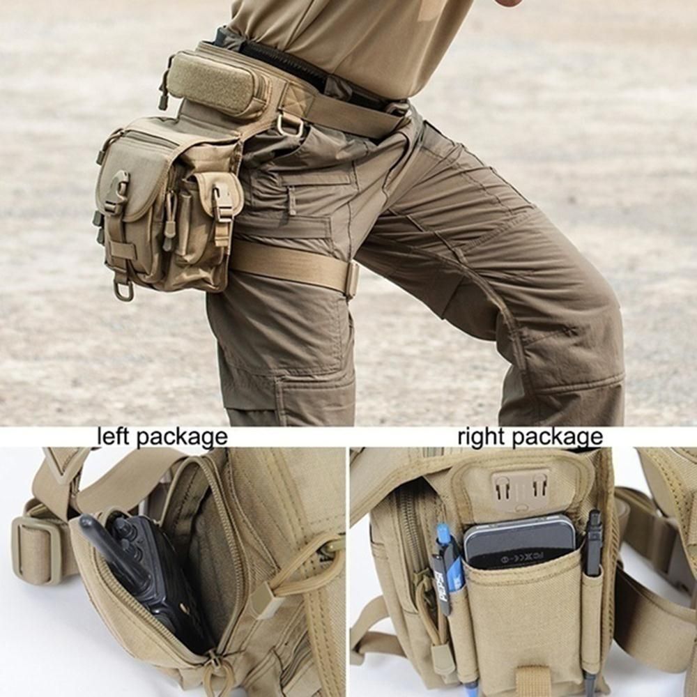 Oxford Pouch Outdoor Military Leg Waterproof Waist 800D Bag