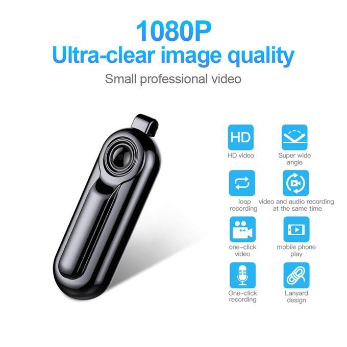 V3 Mini Body Camera Portable Long Recording Voice Recorder For 4GB