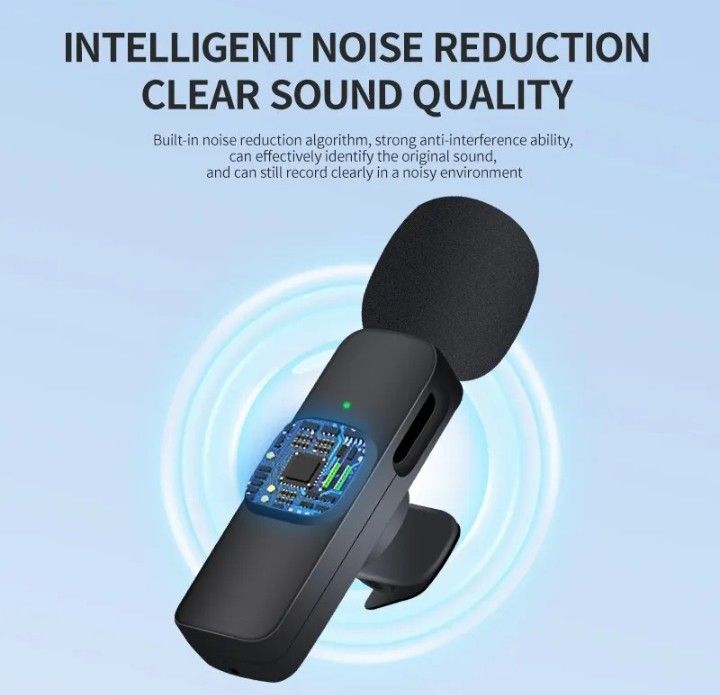 Wireless Leveler Microphone For Type C