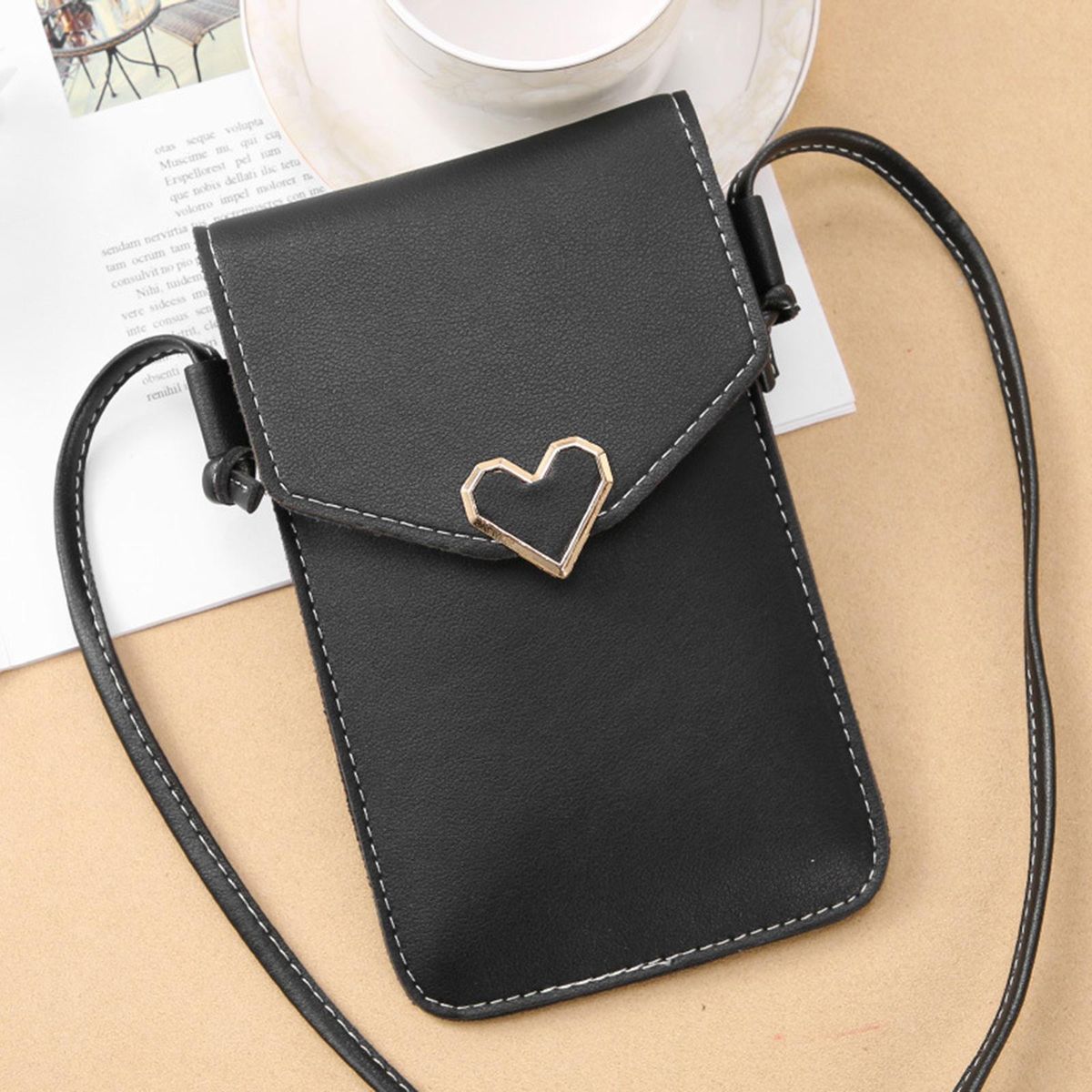 Touch Screen Crossbody Cellphone Purse,Compartment ,Lock