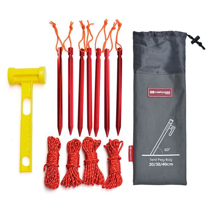 Outdoor Camping Tent Pegs Nails Stake Storage Bag Case Stuff Sack