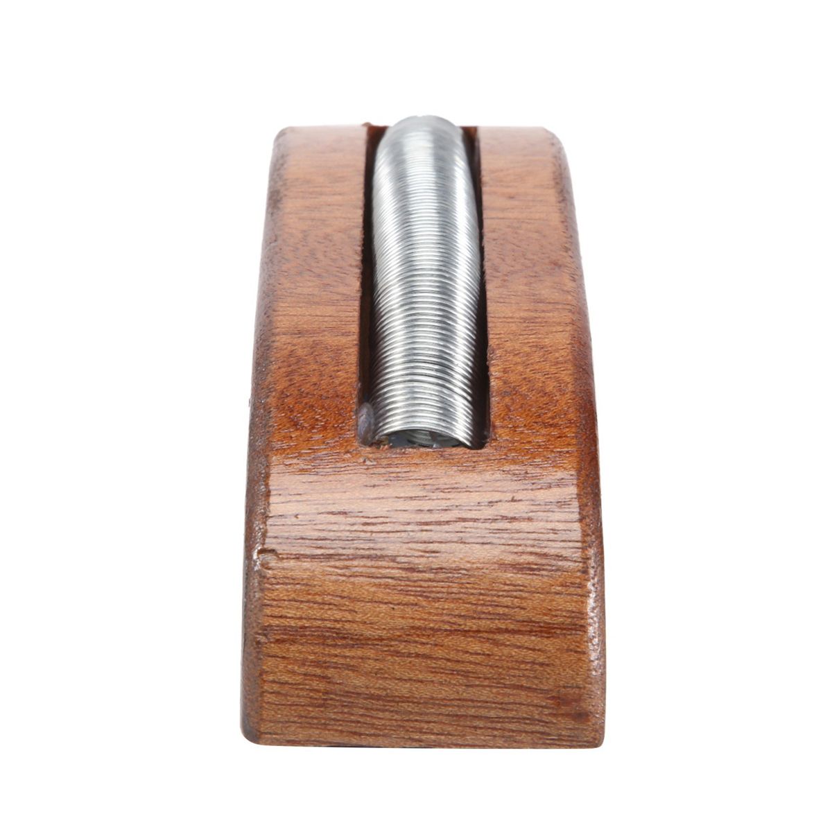 Guitar Paddle Storage Base Solid Wood Guitar Pick Box (Mahog