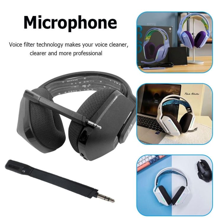 Wireless Gaming Headphone Microphone For Logitech G733