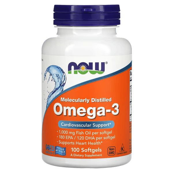 Omega-3 180 EPA / 120 DHA - 100 Softgels