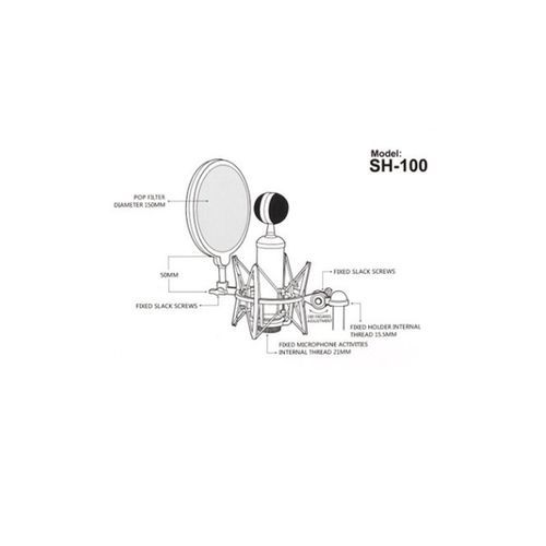Microphone Mic Professional Shock Mount