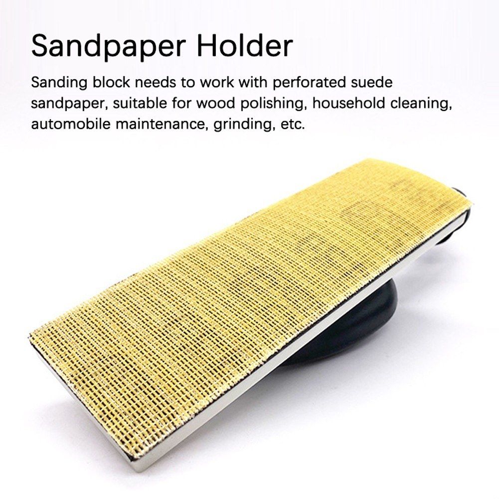 Sanding Block Sandpaper Holder 70*195mm Dust Free Sanding