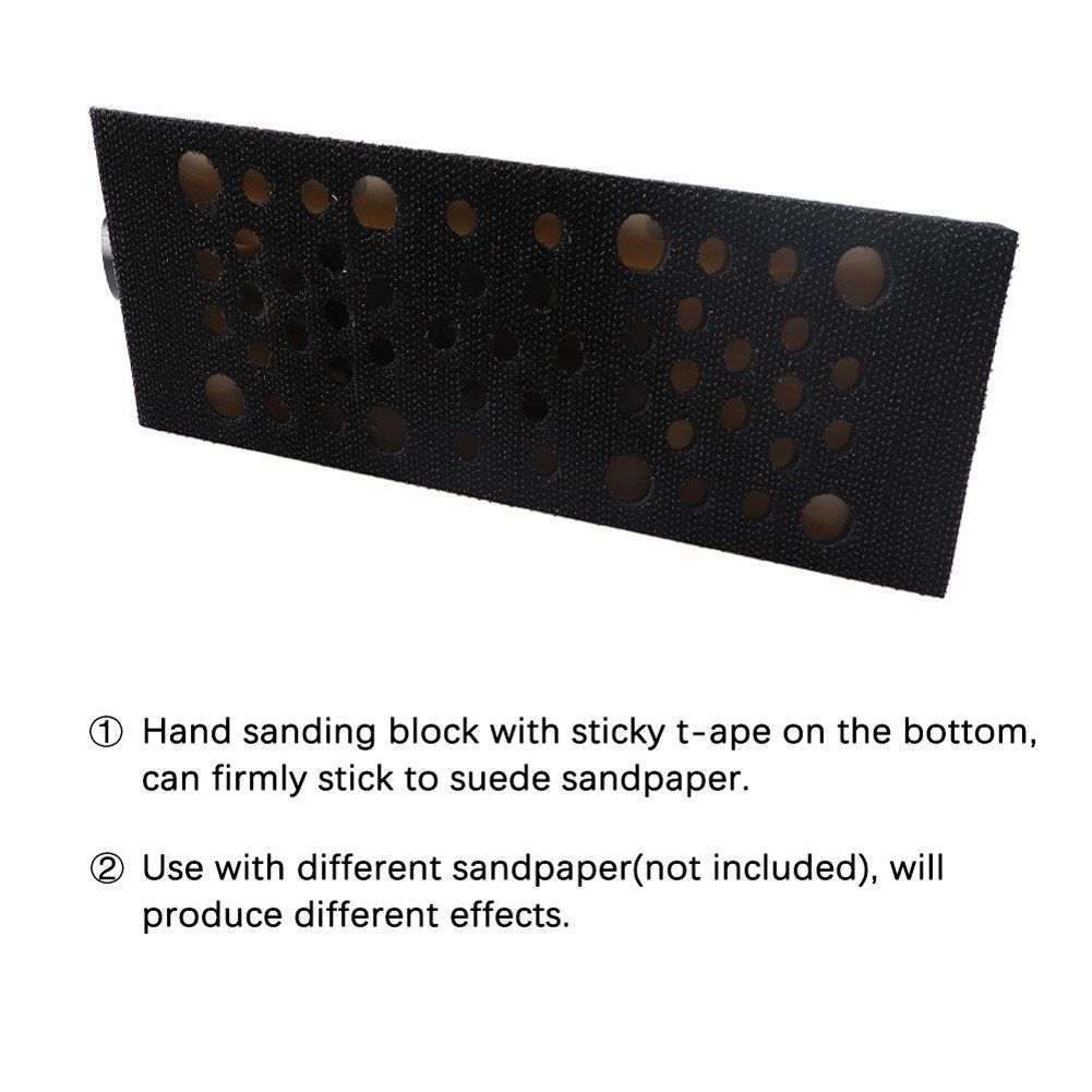 Sanding Block Sandpaper Holder 70*195mm Dust Free Sanding