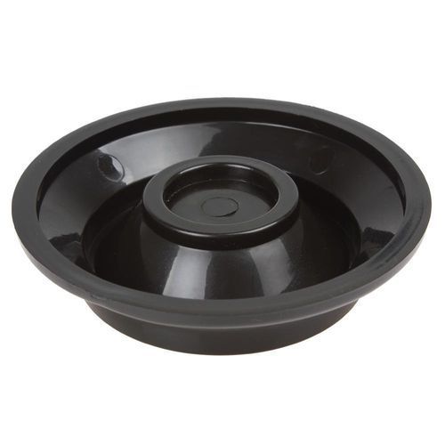 4pcs Durable Black Vertical Piano Mats Piano Caster Cups