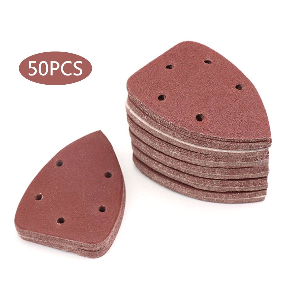 50Pcs Mouse Sanding Sheets Discs Sander Pads Mouse