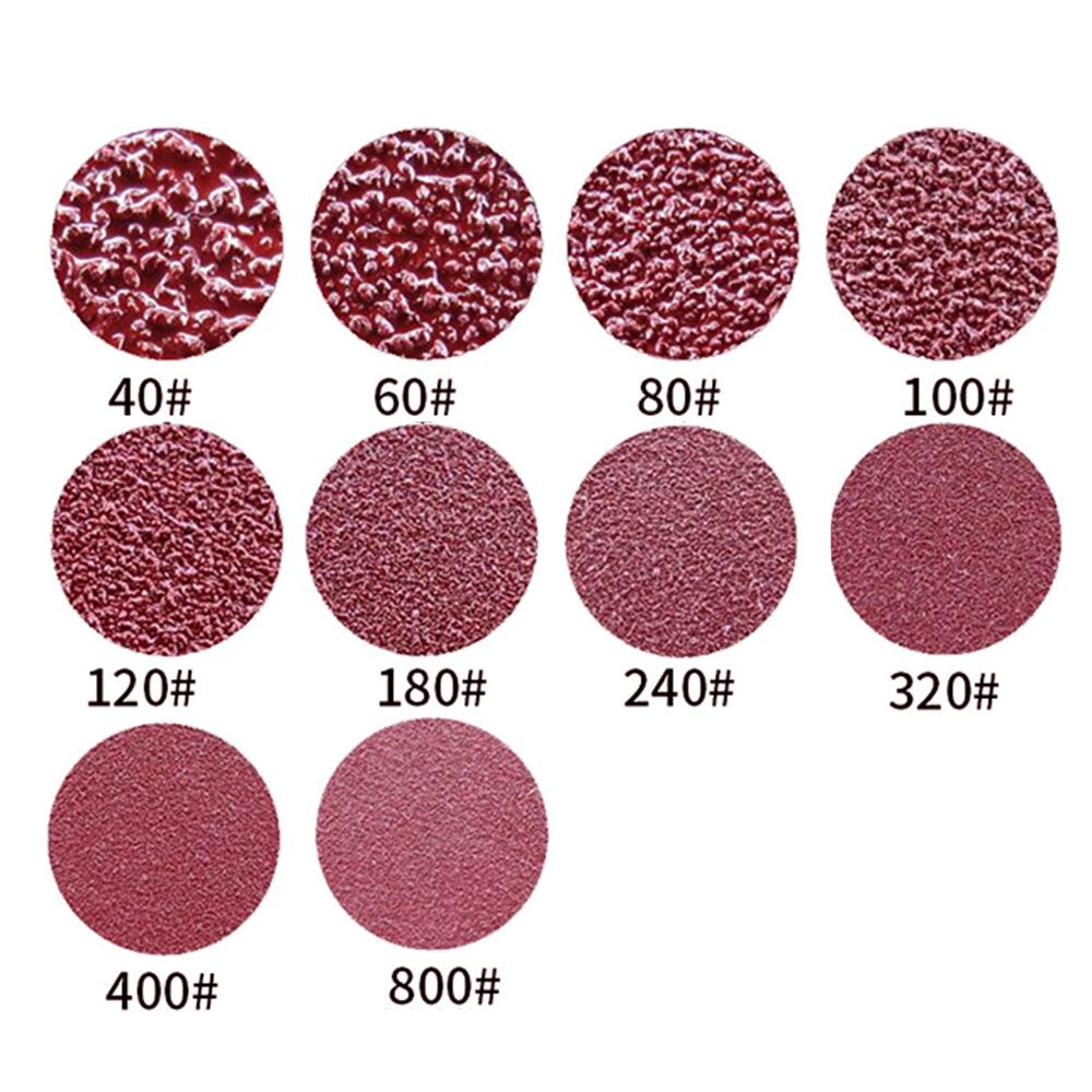 50Pcs Mouse Sanding Sheets Discs Sander Pads Mouse