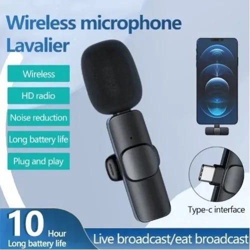 K8 - Wireless Vlog Microphone For iPhone