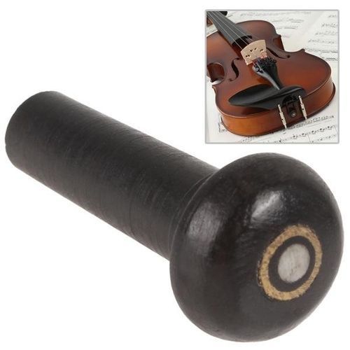 Durable Ebony Violin Endpin Tail Nail For 4/4 & 3/4 Violin