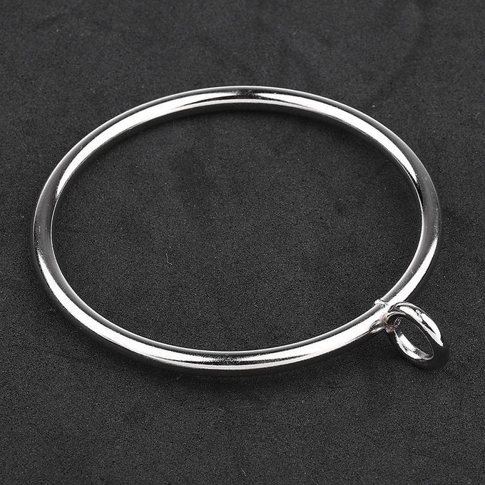 12pcs Rustproof Metal Curtain Drape Rod   Eyelet   For 55mm Silver