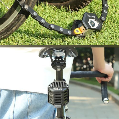 West Biking Foldable Bike Lock With 3 Keys Hamburg-Lock