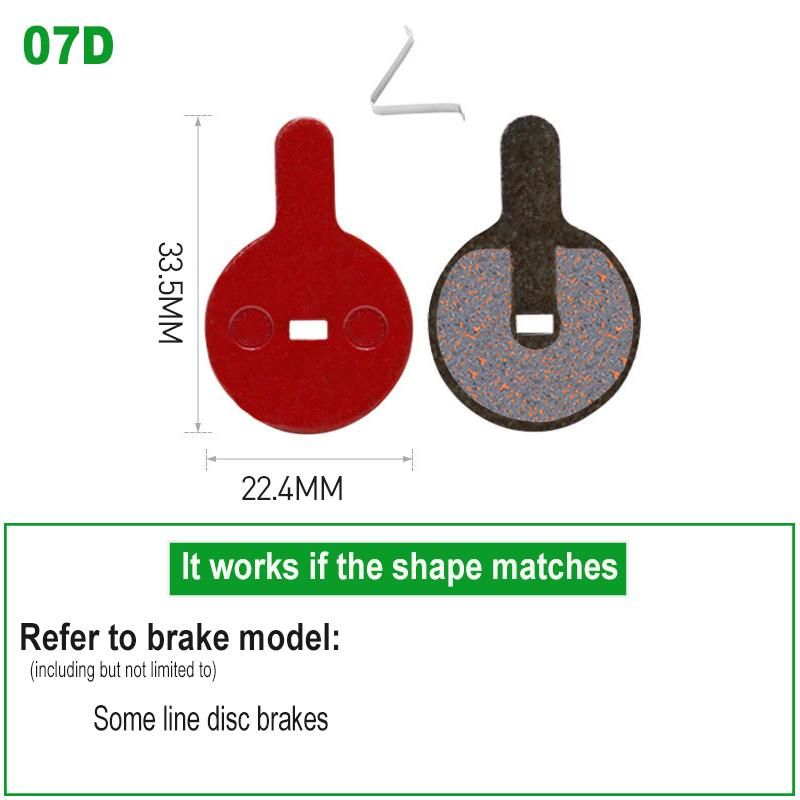 10 Pairs Mountain Bike Brake Pads Bicycle Disc Brake Pad for BS01 SHIMANO HAYES SRAM MAGURA FORMULA HOPE ZOOM Cycling Bike Part