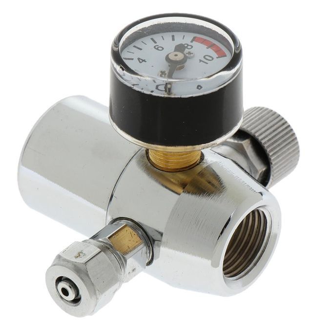 Aquarium Air Regulator CO2 O2 Pressure Gauge Fine Tuning Oxygen A12-2