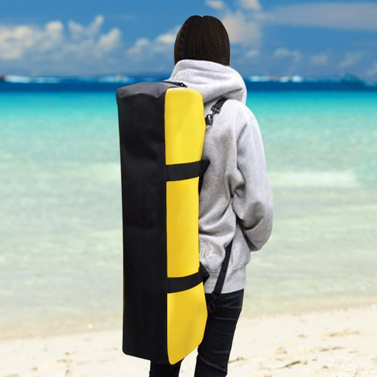 Waterproof Dry Bag Duffel Bag for Swimming Flippers Scuba Diving Equipment Boating Kayaking