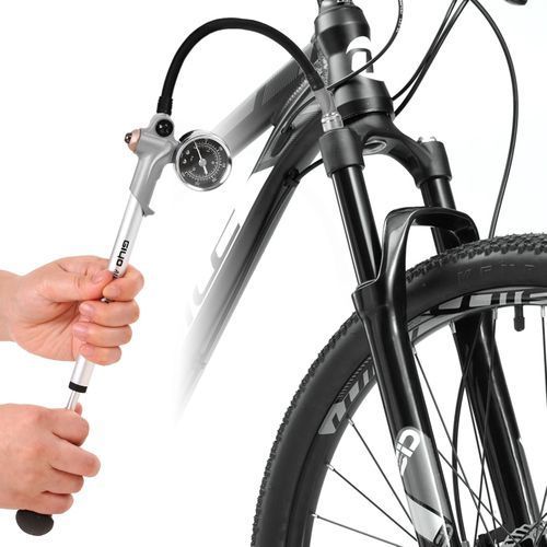 300PSI Front Fork And Front Suspension Pump With Gauge High