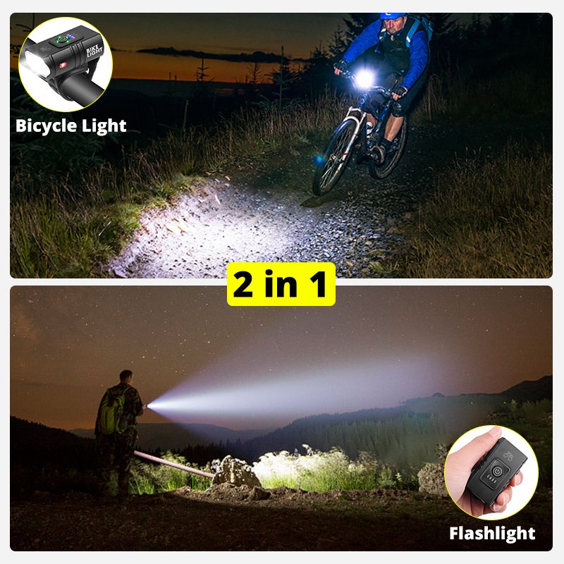 Super Bright Bicycle Light T6 Led Usb Rechargeable Bike Mtb