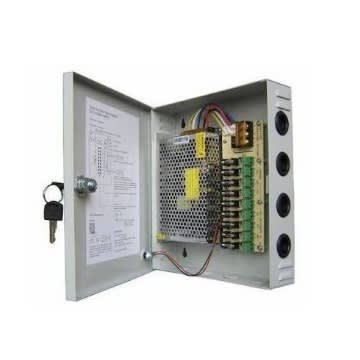 9-channel Fused 12v Cctv Power Supply Box