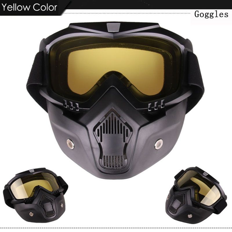 Windproof Safety Goles Mask Removable Dust Proof UV
