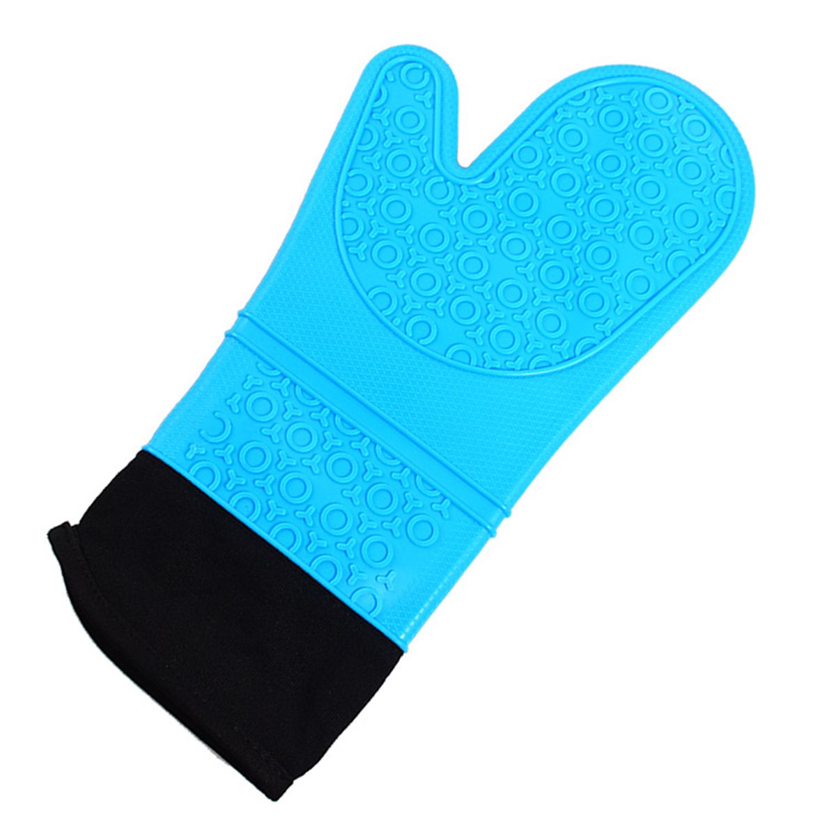 Oven Glove With Inner Cotton Layer Heat Resistant Oven Mitts