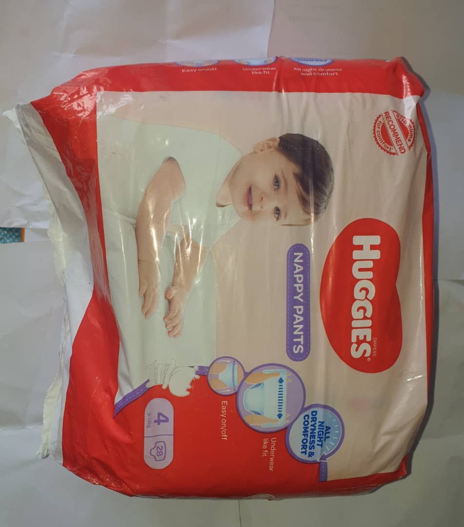 Nappy Pants Size 4 (9-14kg) 4  Pack