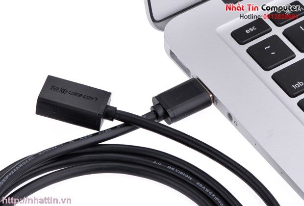USB 2.0 A Male To A Female Cable 5m (Black)