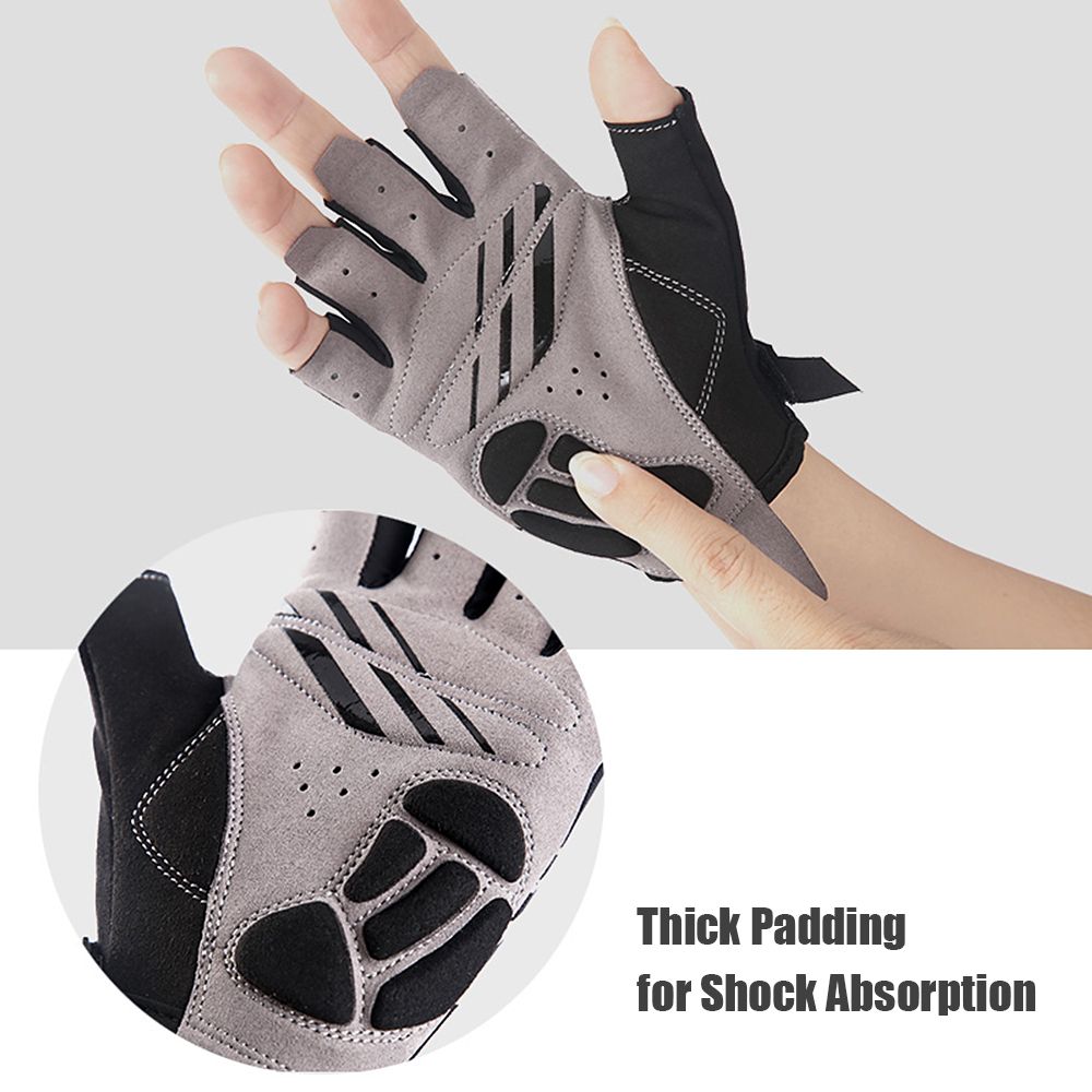 Half Finger Cycling Gloves Anti-shock Breathable Summer MTB