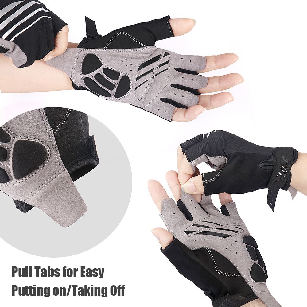 Half Finger Cycling Gloves Anti-shock Breathable Summer MTB