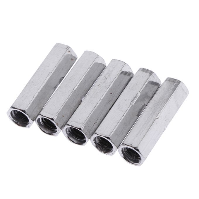 5 X Hi Hat Stand Rod Lug Nut Covers Chrome Screw Percussion Parts
