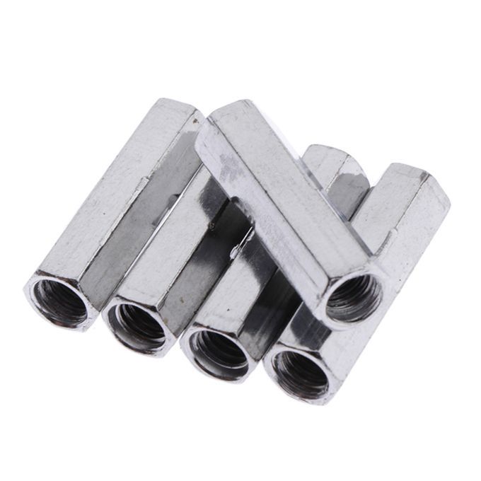 5 X Hi Hat Stand Rod Lug Nut Covers Chrome Screw Percussion Parts