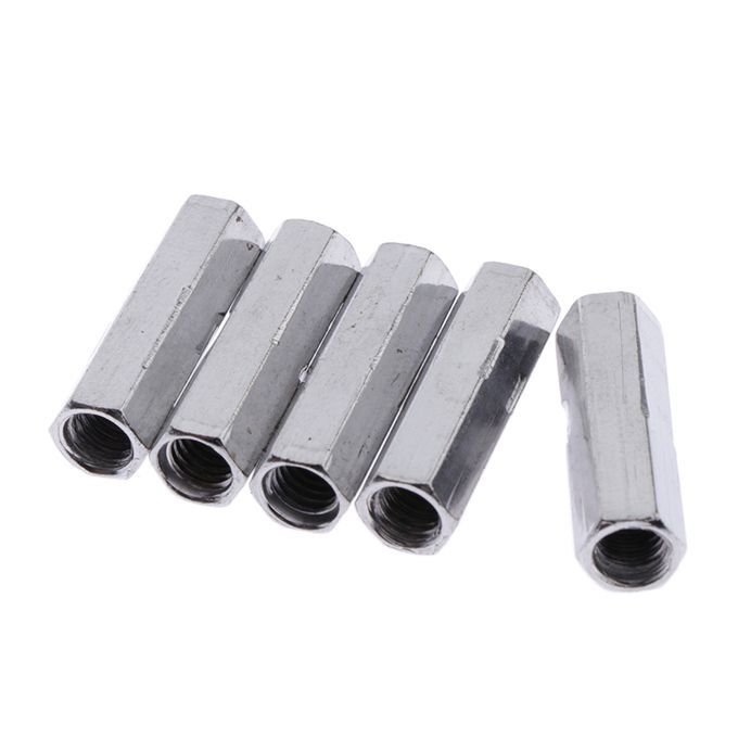 5 X Hi Hat Stand Rod Lug Nut Covers Chrome Screw Percussion Parts