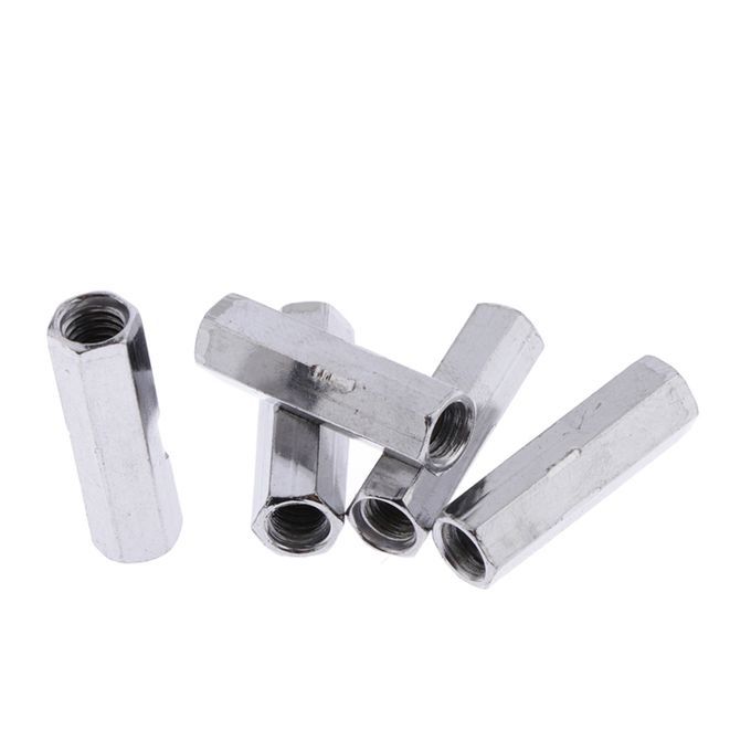 5 X Hi Hat Stand Rod Lug Nut Covers Chrome Screw Percussion Parts