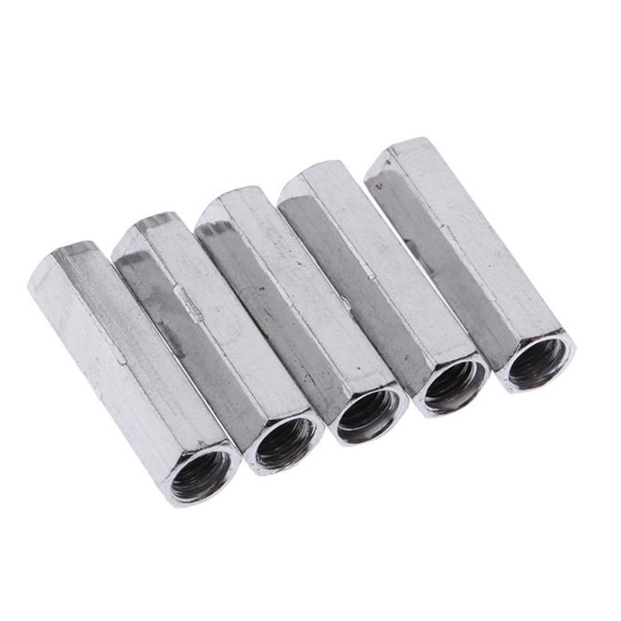 5 X Hi Hat Stand Rod Lug Nut Covers Chrome Screw Percussion Parts