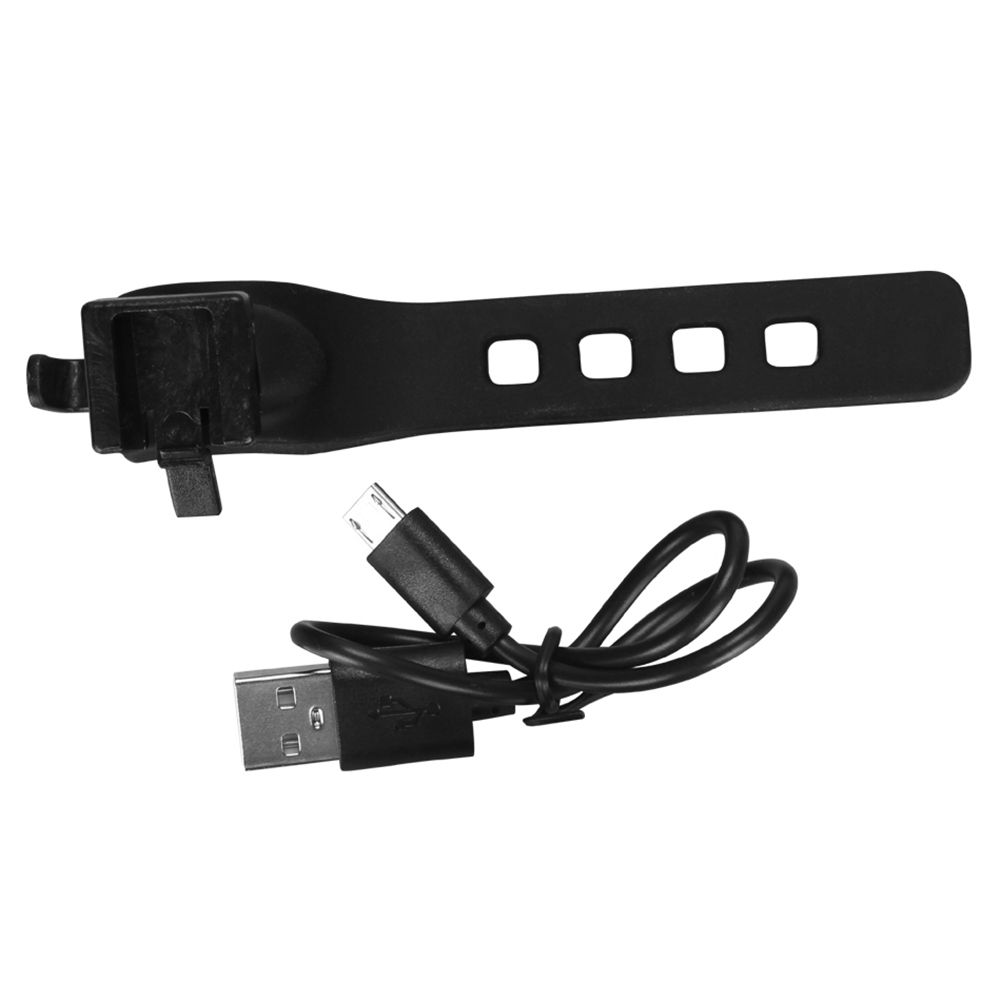 100LM Bike Rear Light USB Rechargeable LED Taillight Night