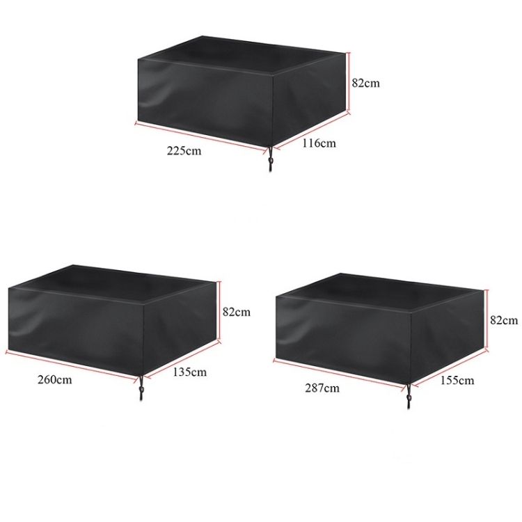 Billiard Table Dust Cover 287x155x82cm