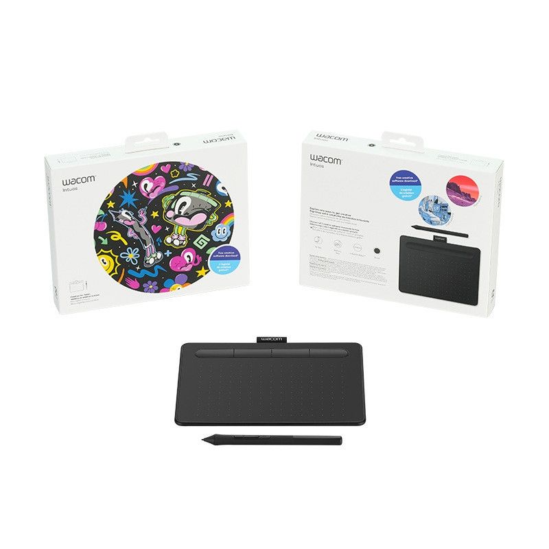 Wacom CTL-4100  Tablet Intuos Hand-Painted Board Computer Drawing Board Handwriting Board